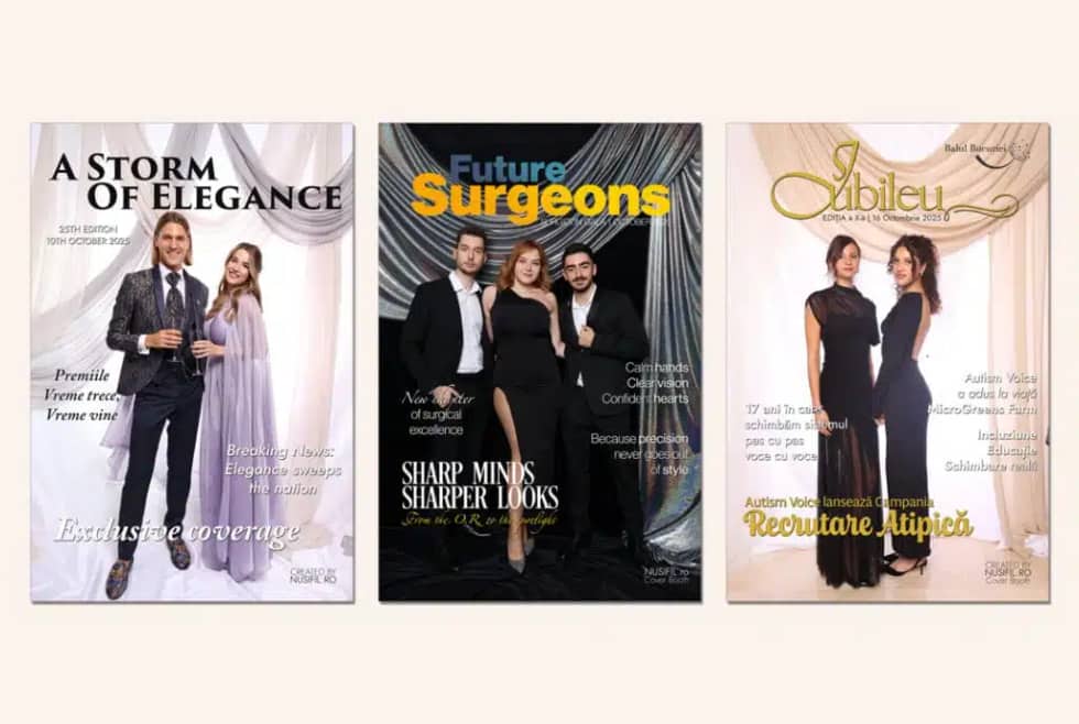 Studio Magazine Cover Nusifil - copertă realizată la eveniment 7